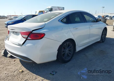 2016 Chrysler 200 Limited from USA, damaged, VIN 1C3CCCAB6GN131408